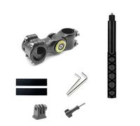 Kit de support de fixation pour caméra de moto et vélo compatible avec GoPro Heros 13 12/11/10/9/8 Insta360 X5/X4/X3 ONE X/ONE