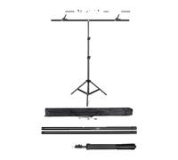 Kit de support de fond portable, cadre de fond photographique ajustable, pinces à ressort pour studio photo, 1x1,5M clip aléatoire
