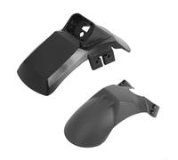 Kit de support de garde-boue et feu arrière pour scooter électrique KuKirin | Extension pour protection anti-éclaboussures, feu arrière LED, supports d'usine, support en acier, ABS, routes humides