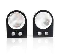 Kit de support de guidon de moto 1,25" compatible avec GTR1000 ZG1000 Concours 1986-2006 Barre de marche arrière (noir)