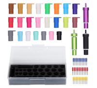 Kit de support de lame et d’adaptateur pour stylo, accessoire pour machine de découpe - ensemble de pièces de rechange comprenant 30 lames pour Maker 3, Maker, Explore 3, Air 2