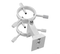 Kit de support de lunette de visée avec vis de verrouillage - Convient aux bases à queue d'aronde de 28 mm à 32 mm pour montage de télescope et installation d'astrophotographie (argenté)