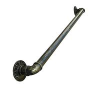Kit de support de main courante vintage en cuivre 1,8 m Utilisation intérieure et extérieure Solution élégante pour escaliers sûrs Installation facile Accessoire durable et élégant