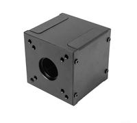 Kit de support de moteur pas à pas 57 mm pour NEMA 23, support en acier 45 robuste avec couvercle pour fraisage CNC et gravure pour accessoires d'imprimante 3D (DB130 avec couvercle)