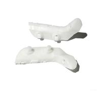 Kit de support de pare-chocs blanc non peint pour réparation G37 Q60 | Comprend des supports gauche et droit, remplace les deux côtés simultanément, assure une stabilité équilibrée du support du