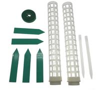 Kit de support de plantes avec colonne d'escalade sphaigne, tour extensible pour entraînement Monstera et intérieur de vigne, ancre au sol pour pots, ensemble de poteaux en mousse de coco naturelle