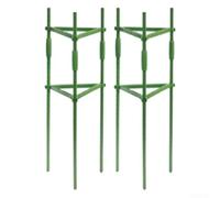 Kit de support de plantes en acier pour plantes de jardin pour tomates et fleurs, options disponibles en 2 ou 3 pièces (2 kits)