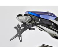 PROTECH support plaque immatr. X-SHAPE pour divers modèles, en noir