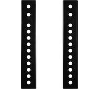 Kit de Support de Plaque d'extension VESA Vertical conçu pour Les téléviseurs à Faible VESA, Compatible avec Les Supports de Plafond TV, 2 Supports, Noir