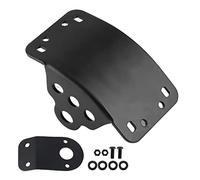 Kit de Support de Plaque d'immatriculation à Montage latérale Motorcycle en Acier Lourd en Acier du Support de faillite du Support pour Les vélos métriques de Bobber Chopper avec