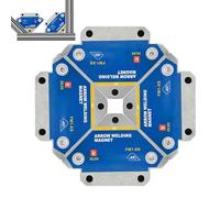 Kit de support de soudage magnétique, positionneur de soudure d'angle fixe, kit de positionnement d'angle magnétique, outil de soudage polyvalent pour le montage, le marquage, l'installation de tubes