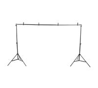 Kit de Support de Toile de Fond pour Photo Aluminumoy avec Pinces à Ressort, Système de Port de Fond pour la Photographie en Studio, Compatible avec Divers Fonds