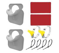 Kit de support de tuyau d'eau de piscine, support de tuyau d'eau hors sol, empêche l'affaissement, diamètre du tuyau 30-38 mm, support d'accessoires de piscine, système de gestion de tuyau d'eau