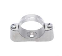 Kit de support de tuyau en acier inoxydable avec supports solides conçus pour une utilisation mécanique, lot de dix colliers de serrage (25-27 mm)