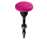 Support pour tracker muc off tubelesstag rose avec valves 44 mm noir