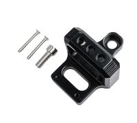 Kit de support de vanne solénoïde pour contrôleur de boost, kit de support de montage CNC en billettes d'aluminium pour contrôleur de boost MAC AEM 3 ports - Solution de montage moteur noire avec