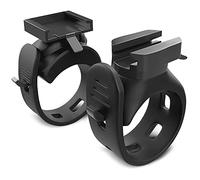 Kit de support d'éclairage pour vélo Velmia pour l'avant et l'arrière I Convient aux lampes de vélo S Velmia