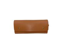 Kit de support d'épices de camping - sac à épices portable avec 7 pots rechargeables | Organisateur d'assaisonnement de voyage en cuir pour barbecue en plein air, randonnée, outils de co