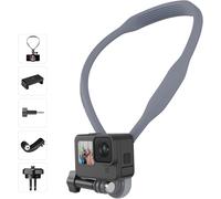 Kit De Support Magnétique Pour Tour De Cou Avec Clip De Téléphone, Adaptateur Vertical, Collier Pov Selfie, Lanière Et Accessoires Pour Gopro 13 12 11 10 9 8 Insta360 X5 Go3 Ace Pr[GOP6252071]