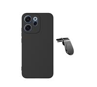 Kit De Support Magnétique Pour Voiture L Safe Driving + Coque En Silicone Liquide PHONECARE Pour Oppo Reno15 FS - Noir