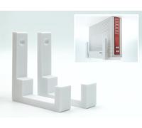 Kit de support mural compatible avec les câbles Fritz!Box 6690, 6590 et 6591 avec matériel de fixation