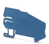Kit de support Phoenix Contact 3214022 pour montage sur rail DIN couleur bleue