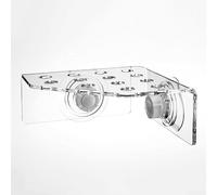 Kit de support pour aquarium en acrylique transparent pour aquariums de récifs marins, convient pour cultiver des coraux vivants et des accessoires de récif (CRB-13)