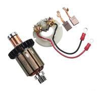 Kit de support pour brosse en carbone et balais de charbon pour Makita compatible avec DDF458 DF458D DHP458 BHP458 BDF458 Comprend 1 support et 2 brosses CB440 13 x 10 x 3 mm Kit de remplacement
