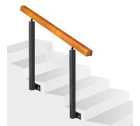 Kit de support réglable pour escaliers 90150 cm en bois monté sur le côté intérieur et extérieur Couleur : H 90 cm Taille : L 120 cm