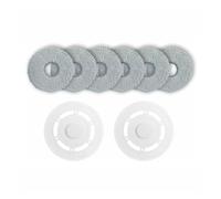 Kit De Supports De Balai À Franges, Plaque De Nettoyage, Support De Chiffon For Tapis, Levage Automatique, Remplacement De Robot Aspirateur, Compatible Avec Ecovacs T20 OMNI/T20 Pro(8pcs)