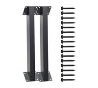 Kit De Supports Pour Pergola | Pergola 45 Degrés 2 Pièces | Matériel D'installation De Bibliothèque | Pour Bibliothèque Mur Coin Placard Têtière Comptoir Garage Cuisine Extérieure Étagère Évier