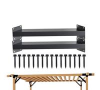 Kit De Supports Pour Pergola Support pour ePergola 45 Degrées 2 Pièces