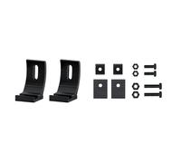 Kit De Supports Pour Projecteurs En Acier Inoxydable Noir HELLA Pour DAF