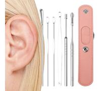 Kit de suppression de cérumen - Ensemble d'outils de suppression pour adultes et - Nettoyant d'oreille sûr et kit de nettoyage des oreilles réutilisable - Outil pour le