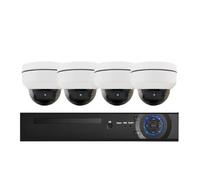 Kit de Surveillance Anti-émeute 5X Zoom 4K(1T,8CH NVR 4pcs 4MP Cam)