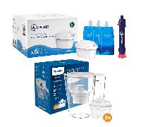 Kit de survie eau potable Format L - Pack de préparation avec filtres à eau pour situations d’urgence Philips / AllSpares