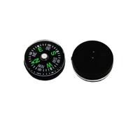 Kit de survie Education Plus Activités pour boussole de poche avec boîtier en plastique noir et couvercle transparent Compact Camping Groupe Randonnée pour la navigation extérieure - 20 mm de diamètre