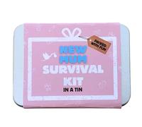 Kit de survie en étain pour nouvelle maman - Cadeau amusant et attentionné pour future maman - Cadeau unique pour fête prénatale pour la première fois ou les nouveaux parents