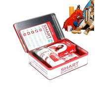 Kit de survie - Ensemble d'aventure, kit de préparation pour l'exploration en plein air, kit de sécurité avec étui robuste, équipement de camping, fournitures de sauvetage pour randonnée en pleine