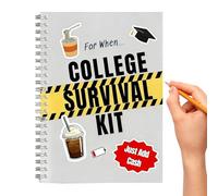 Kit de Survie Étudiante | Manuel interactif pour étudiants - Avec fiches conseils et pochettes de rangement - Cadeau pour Adulte Garçon Fille Classe
