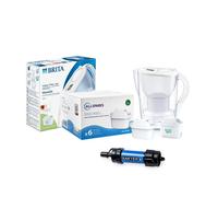 Kit de survie Filtration d'eau Essentiel 3en1 - Carafe BRITA + Allspares MINI