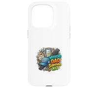 Kit de Survie Humoristique pour Papa Coque pour iPhone 15 Pro