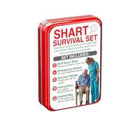 Kit de survie - Kit compact hilarant de farce pour hommes, famille, mari, amis, adolescents, adultes, parfait pour un anniversaire, Noël, les poissons d'avril et les divertissements du Nouvel An