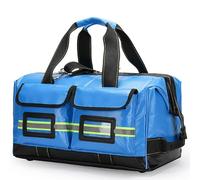 Kit de survie médicale d'urgence étanche, sac de premier intervenant professionnel, sac de rangement de médicaments, pour EMS, santé à domicile, excursions sur le terrain, bleu, 31 x 18 x 19 cm