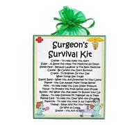 Kit de survie pour chirurgien - Cadeau amusant et carte alternative / cadeau d'anniversaire / cadeau de remerciement / cadeau de chirurgien / Père Noël secret