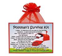 Kit de survie pour facteur - Cadeau amusant et carte de vœux alternative / cadeau d'anniversaire / cadeau de remerciement / cadeau de facteur