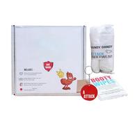 Kit De Survie Pour Faux Pas | Jouets À Prouts Pour Blague Hilarante | Ensemble Sous-Vêtements Badge Drôle Et Lingettes Humides,Pour La Célébration Du Poisson D'Avril Et De Noël, Hommes, Femmes,