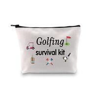 Kit de survie pour le golf, trousse de maquillage, cadeau de golf, accessoires de golf, cadeau pour maman, golfeur, humour, Golfing Survival Makeup Eu, moyen,
