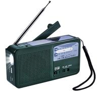 Kit de survie ultime : radio d'urgence météo, AM/FM/NOAA ondes courtes avec batterie externe, plusieurs modes de chargement, conception étanche