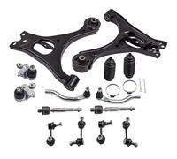 Kit De Suspension Avant Compatible Avec Civic 2006 2007 2008 2009 2010 2011 Bras De Commande Inférieurs Avant Non-si, Barre Stabilisatrice, Accessoires K620383